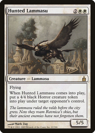 Hunted Lammasu [Ravnica: City of Guilds] | Cards and Coasters CA