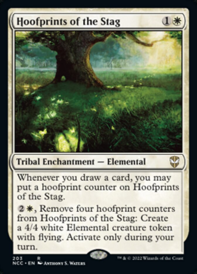 Hoofprints of the Stag [Streets of New Capenna Commander] | Cards and Coasters CA