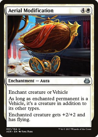 Aerial Modification [Aether Revolt] | Cards and Coasters CA