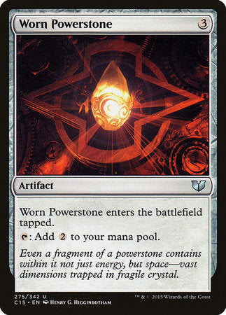 Worn Powerstone [Commander 2015] | Cards and Coasters CA