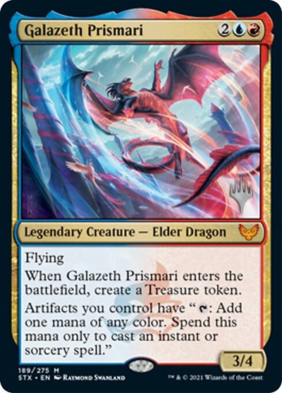 Galazeth Prismari (Promo Pack) [Strixhaven: School of Mages Promos] | Cards and Coasters CA