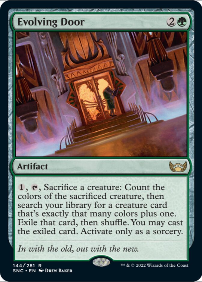 Evolving Door [Streets of New Capenna] | Cards and Coasters CA