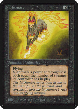 Nightmare [Limited Edition Alpha] | Cards and Coasters CA