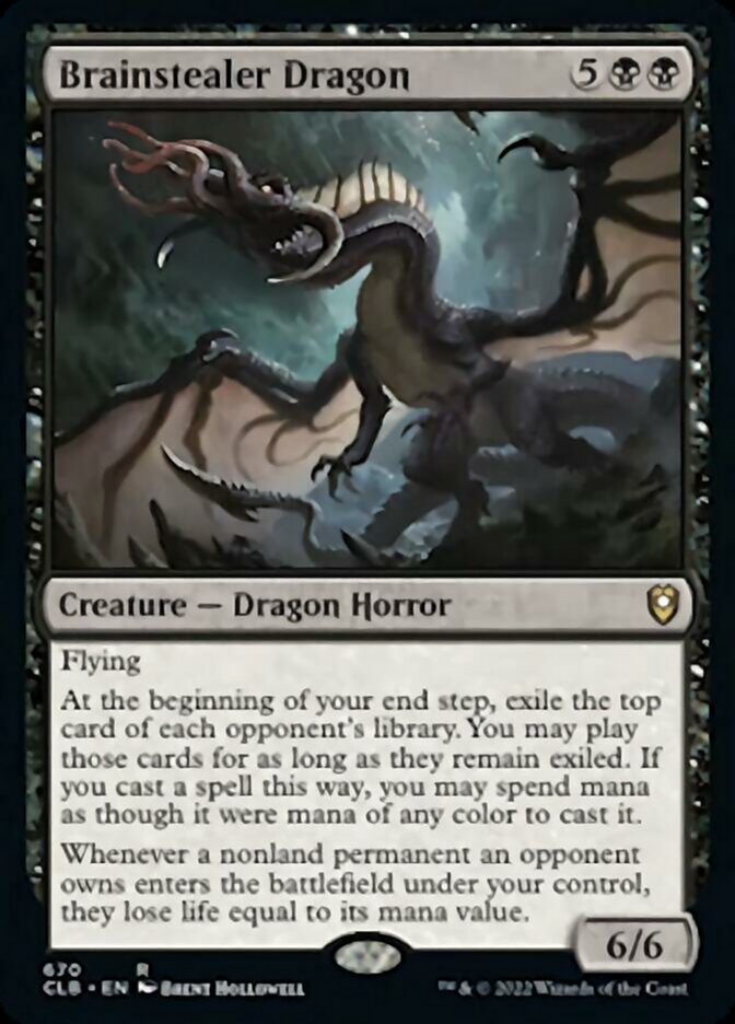 Brainstealer Dragon [Commander Legends: Battle for Baldur's Gate] | Cards and Coasters CA