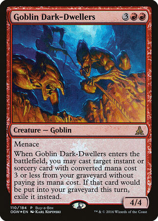 Goblin Dark-Dwellers [Oath of the Gatewatch Promos] | Cards and Coasters CA