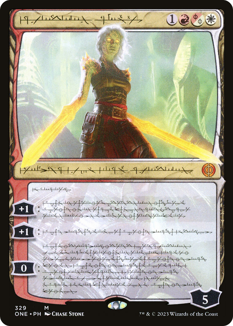 Nahiri, the Unforgiving (Phyrexian) [Phyrexia: All Will Be One] | Cards and Coasters CA
