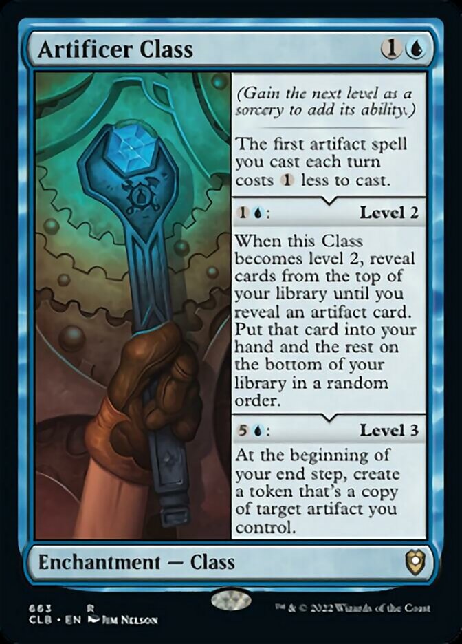 Artificer Class [Commander Legends: Battle for Baldur's Gate] | Cards and Coasters CA