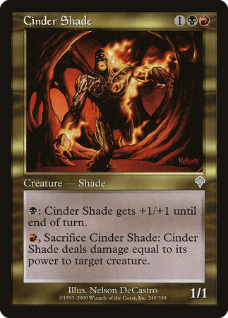 Cinder Shade [Invasion] | Cards and Coasters CA