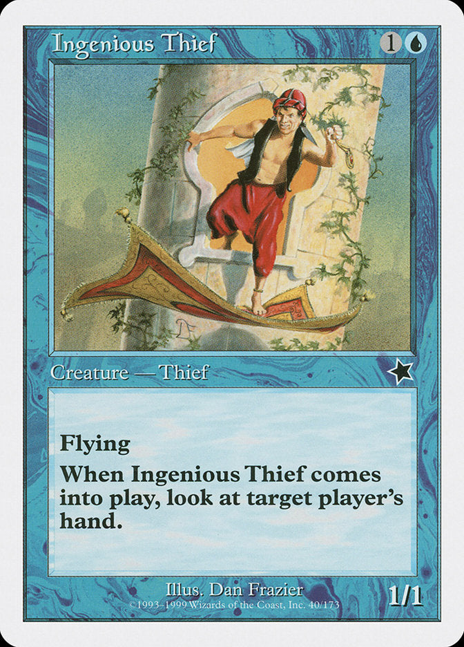 Ingenious Thief [Starter 1999] | Cards and Coasters CA