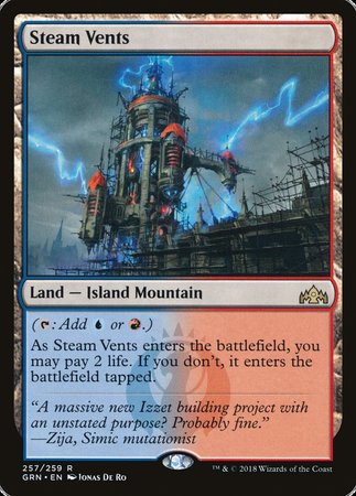 Steam Vents [Guilds of Ravnica] | Cards and Coasters CA