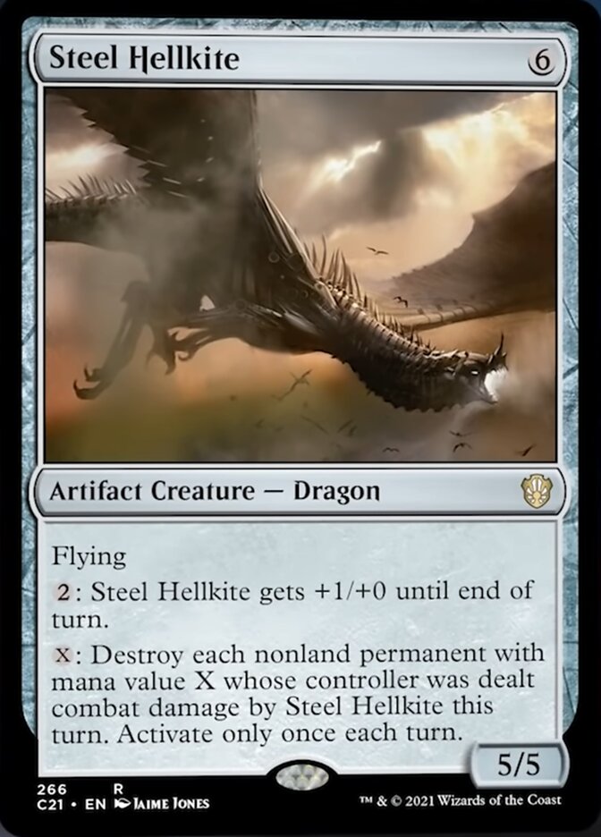 Steel Hellkite [Commander 2021] | Cards and Coasters CA