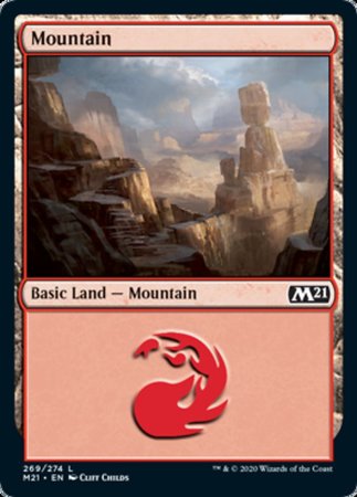 Mountain [Core Set 2021] | Cards and Coasters CA