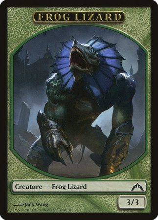 Frog Lizard Token [Gatecrash Tokens] | Cards and Coasters CA