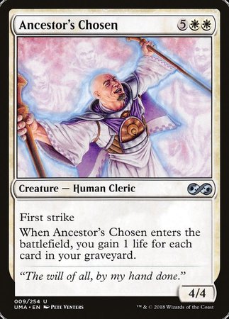 Ancestor's Chosen [Ultimate Masters] | Cards and Coasters CA