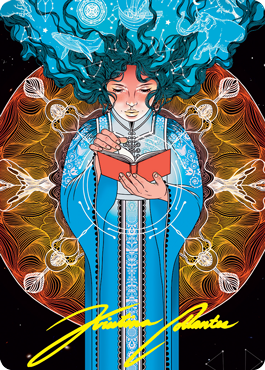 Memory Lapse Art Card (Gold-Stamped Signature) [Strixhaven: School of Mages Art Series] | Cards and Coasters CA