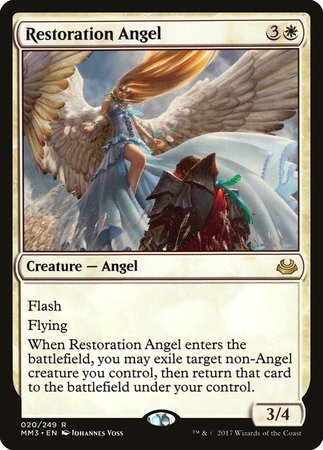 Restoration Angel [Modern Masters 2017] | Cards and Coasters CA