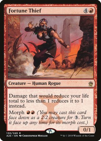 Fortune Thief [Masters 25] | Cards and Coasters CA