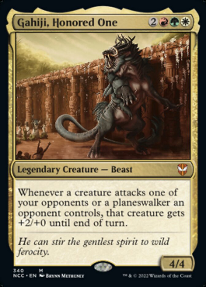 Gahiji, Honored One [Streets of New Capenna Commander] | Cards and Coasters CA