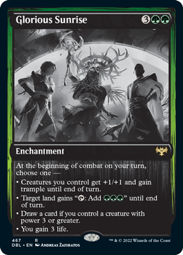 Glorious Sunrise [Innistrad: Double Feature] | Cards and Coasters CA