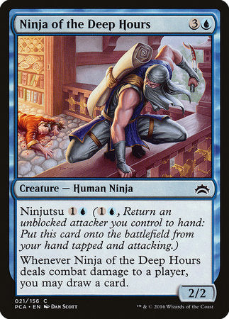 Ninja of the Deep Hours [Planechase Anthology] | Cards and Coasters CA