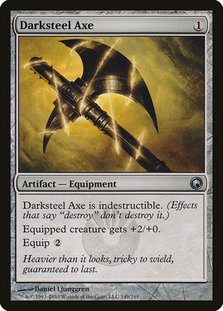 Darksteel Axe [Scars of Mirrodin] | Cards and Coasters CA