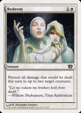 Redeem [Eighth Edition] | Cards and Coasters CA