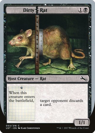 Dirty Rat [Unstable] | Cards and Coasters CA