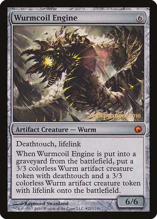 Wurmcoil Engine [Scars of Mirrodin Promos] | Cards and Coasters CA