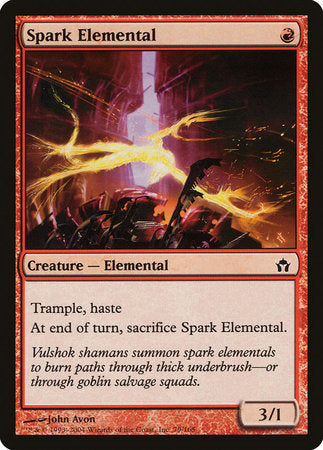 Spark Elemental [Fifth Dawn] | Cards and Coasters CA