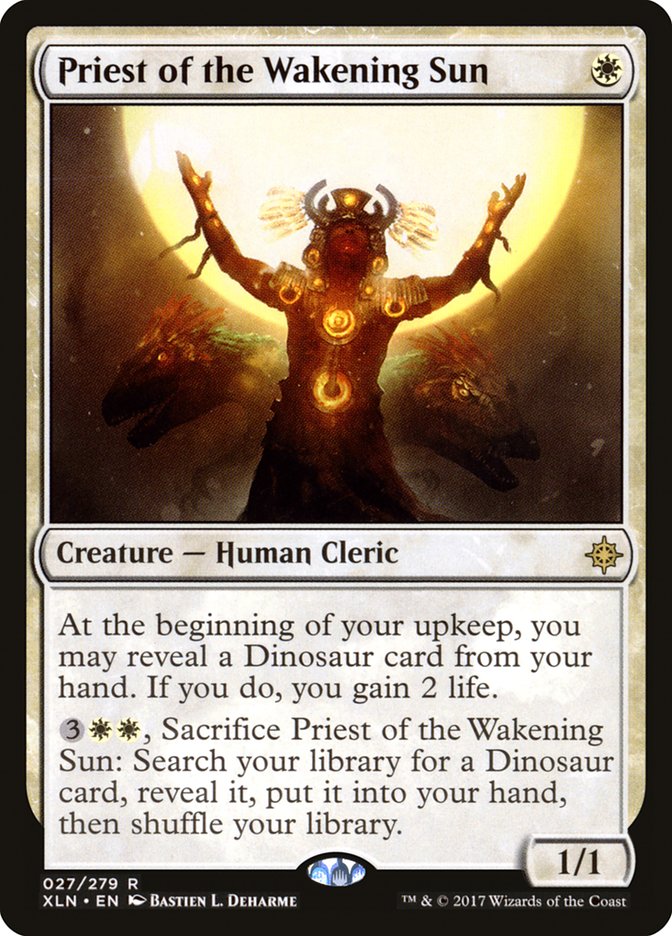 Priest of the Wakening Sun [Ixalan] | Cards and Coasters CA