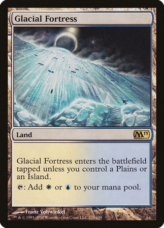 Glacial Fortress [Magic 2011] | Cards and Coasters CA