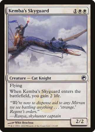 Kemba's Skyguard [Scars of Mirrodin] | Cards and Coasters CA