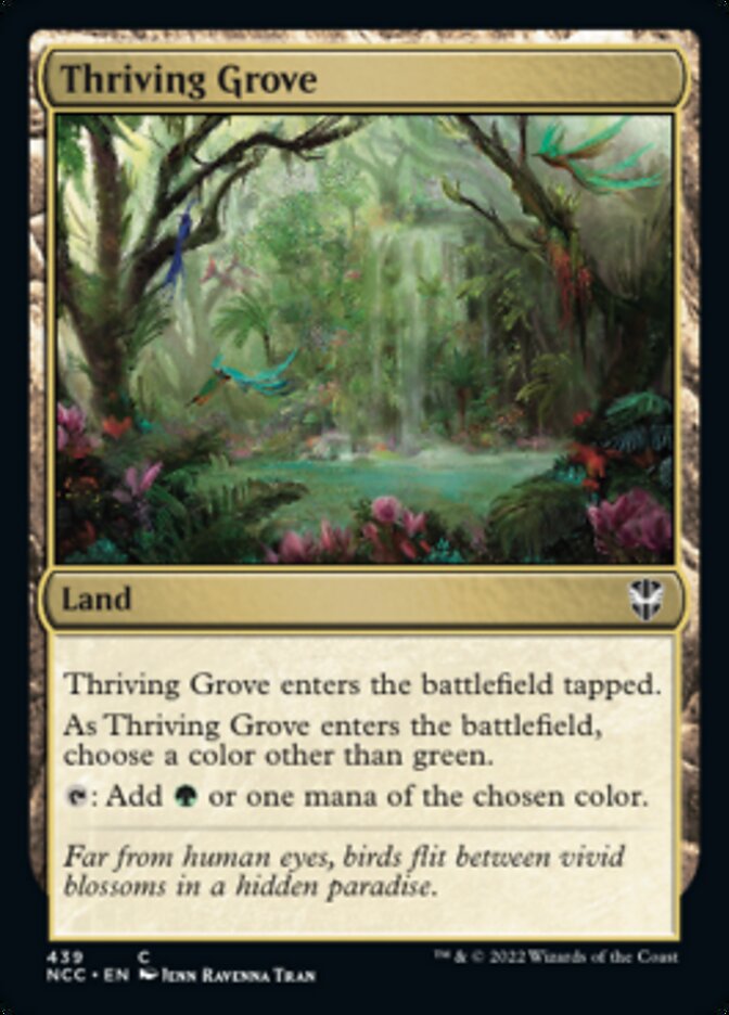 Thriving Grove [Streets of New Capenna Commander] | Cards and Coasters CA