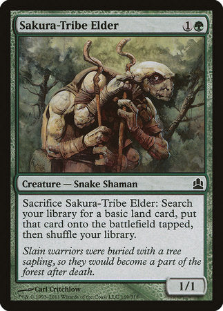 Sakura-Tribe Elder [Commander 2011] | Cards and Coasters CA