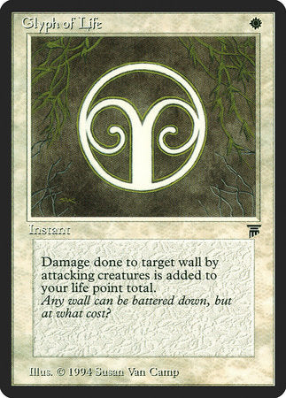 Glyph of Life [Legends] | Cards and Coasters CA