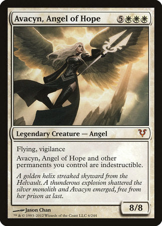 Avacyn, Angel of Hope [Avacyn Restored] | Cards and Coasters CA