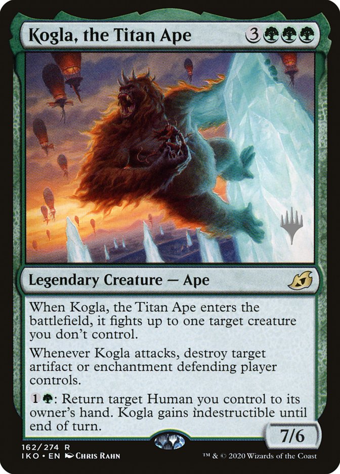 Kogla, the Titan Ape (Promo Pack) [Ikoria: Lair of Behemoths Promos] | Cards and Coasters CA