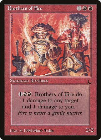 Brothers of Fire [The Dark] | Cards and Coasters CA