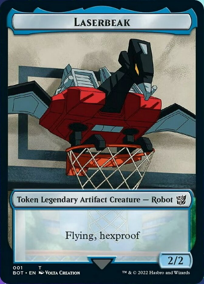 Laserbeak [Transformers Tokens] | Cards and Coasters CA