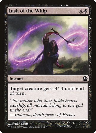 Lash of the Whip [Theros] | Cards and Coasters CA