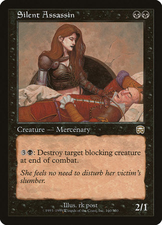 Silent Assassin [Mercadian Masques] | Cards and Coasters CA
