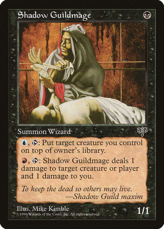 Shadow Guildmage [Mirage] | Cards and Coasters CA