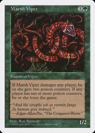 Marsh Viper [Fifth Edition] | Cards and Coasters CA