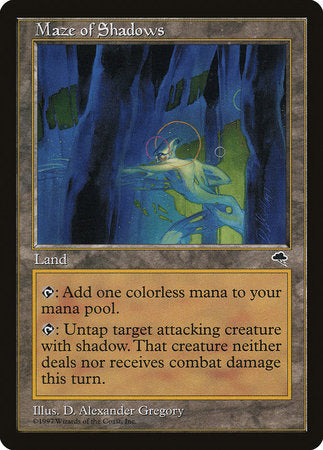Maze of Shadows [Tempest] | Cards and Coasters CA
