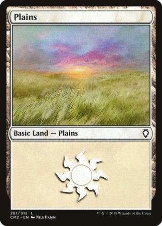 Plains (281) [Commander Anthology Volume II] | Cards and Coasters CA