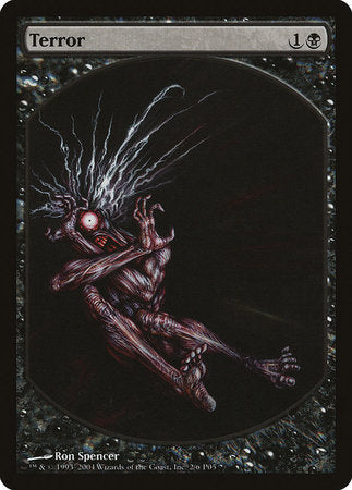 Terror [Magic Player Rewards 2005] | Cards and Coasters CA