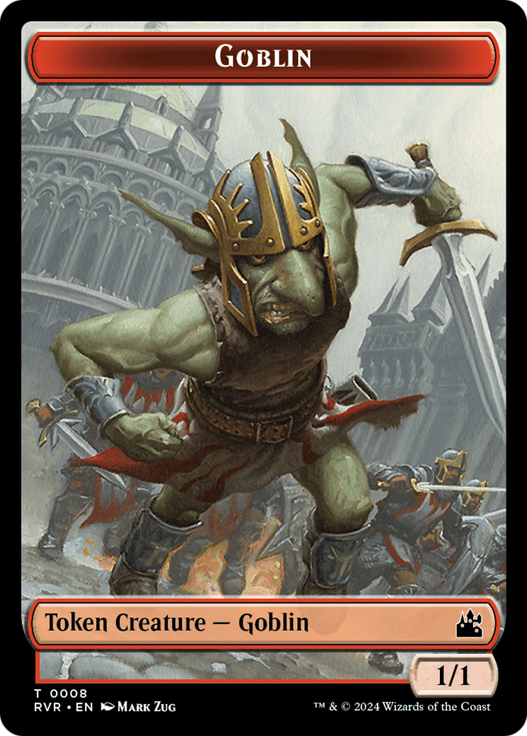 Goblin Token (0008) [Ravnica Remastered Tokens] | Cards and Coasters CA