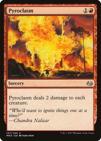 Pyroclasm [Modern Masters 2017] | Cards and Coasters CA