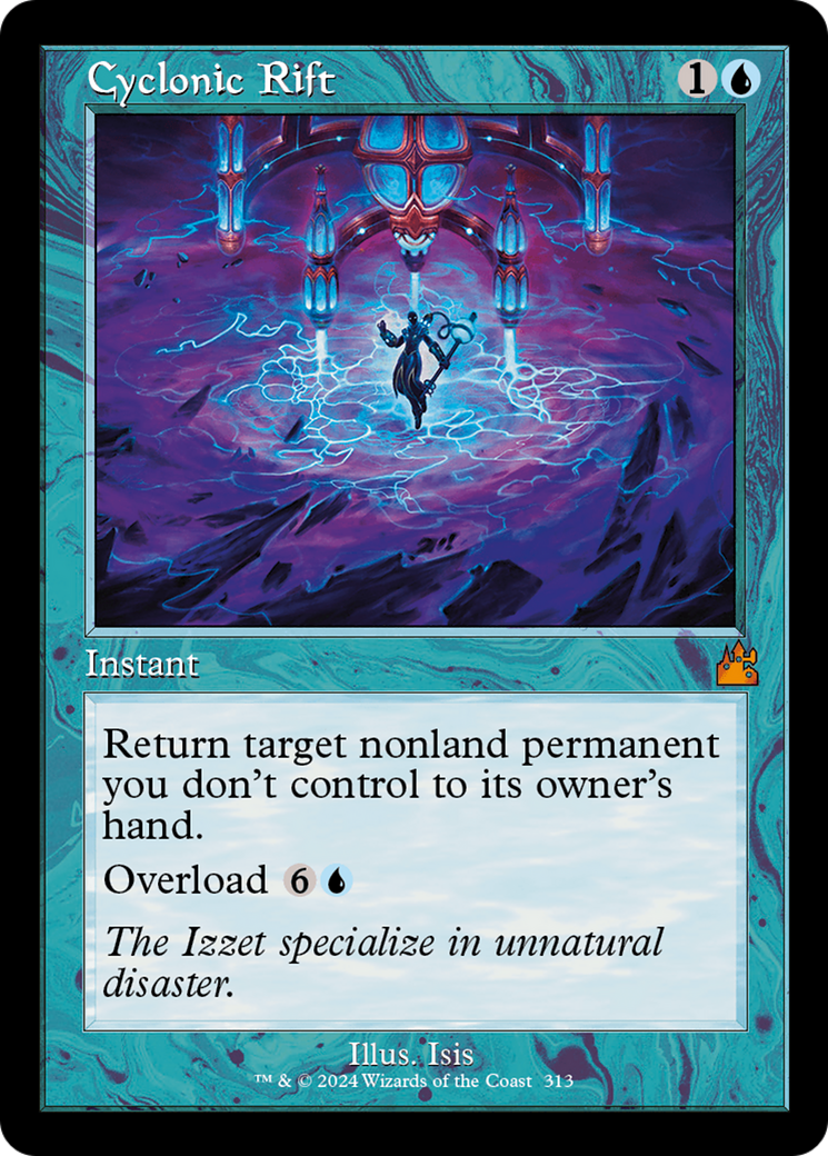 Cyclonic Rift (Retro Frame) [Ravnica Remastered] | Cards and Coasters CA