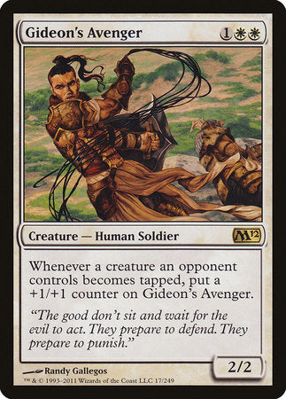 Gideon's Avenger [Magic 2012] | Cards and Coasters CA